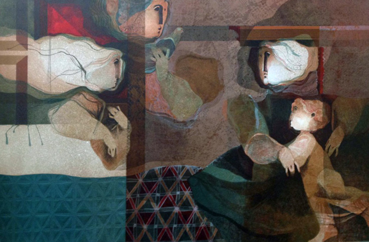 Maternite 1980 Limited Edition Print by Sunol Alvar Maternite 1980 Limited Edition Print by Sunol Alvar