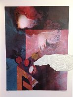 Woman With Dove 1992 Limited Edition Print by Sunol Alvar - 1 Woman With Dove 1992 Limited Edition Print by Sunol Alvar - 1