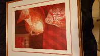 Untitled Lithograph Limited Edition Print by Sunol Alvar - 3 Untitled Lithograph Limited Edition Print by Sunol Alvar - 3