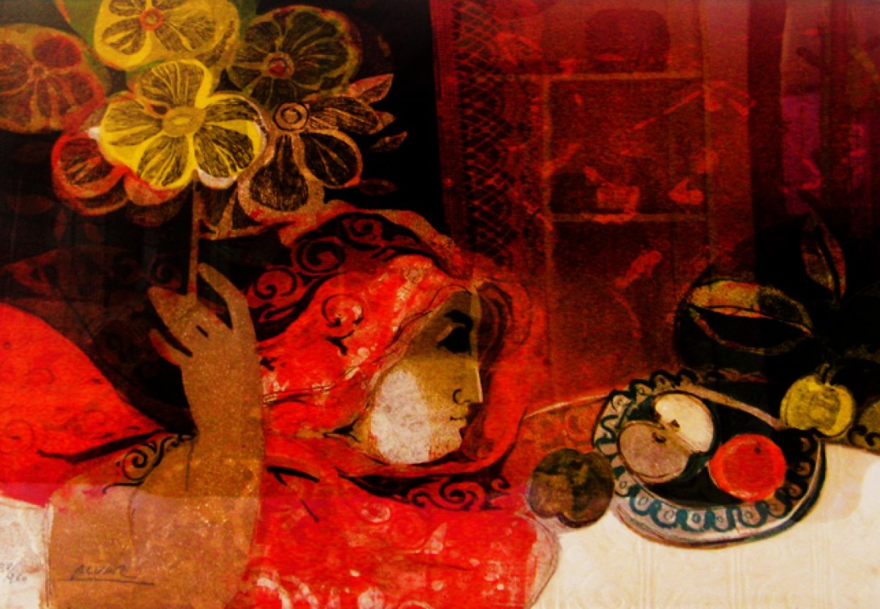 Untitled 1970 Limited Edition Print by Sunol Alvar Untitled 1970 Limited Edition Print by Sunol Alvar