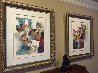 Lyrique Suite: Framed 2pc.  Duo and Quartet 1993 Limited Edition Print by Sunol Alvar - 4