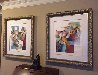 Lyrique Suite: Framed 2pc.  Duo and Quartet 1993 Limited Edition Print by Sunol Alvar - 5