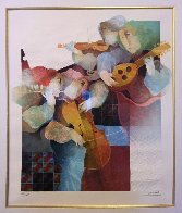 Lyrique Suite: 2pc. Duo and Quartet 1993 Limited Edition Print by Sunol Alvar - 4 Lyrique Suite: 2pc. Duo and Quartet 1993 Limited Edition Print by Sunol Alvar - 4