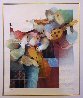 Lyrique Suite: Framed 2pc.  Duo and Quartet 1993 Limited Edition Print by Sunol Alvar - 3