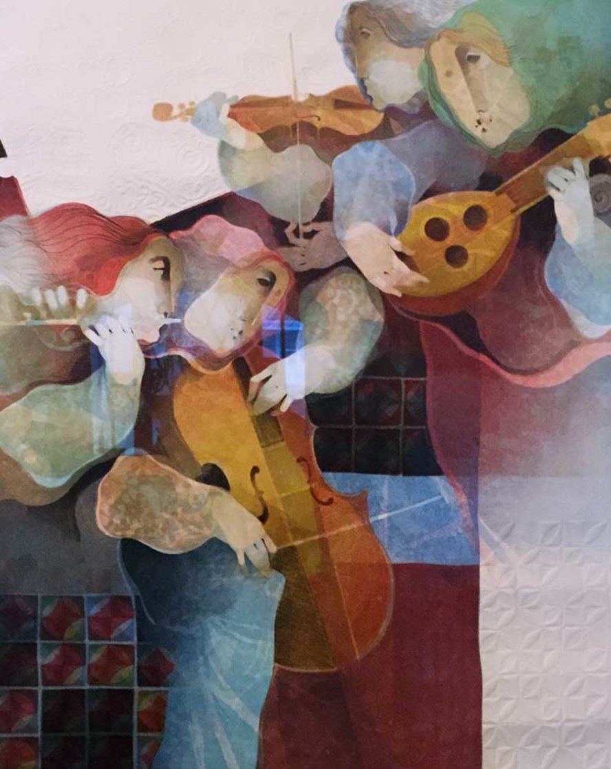 Lyrique Suite: 2pc. Duo and Quartet 1993 Limited Edition Print by Sunol Alvar Lyrique Suite: 2pc. Duo and Quartet 1993 Limited Edition Print by Sunol Alvar
