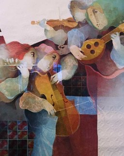 Lyrique Suite: 2pc. Duo and Quartet 1993 Limited Edition Print - Sunol Alvar Lyrique Suite: 2pc. Duo and Quartet 1993 Limited Edition Print - Sunol Alvar