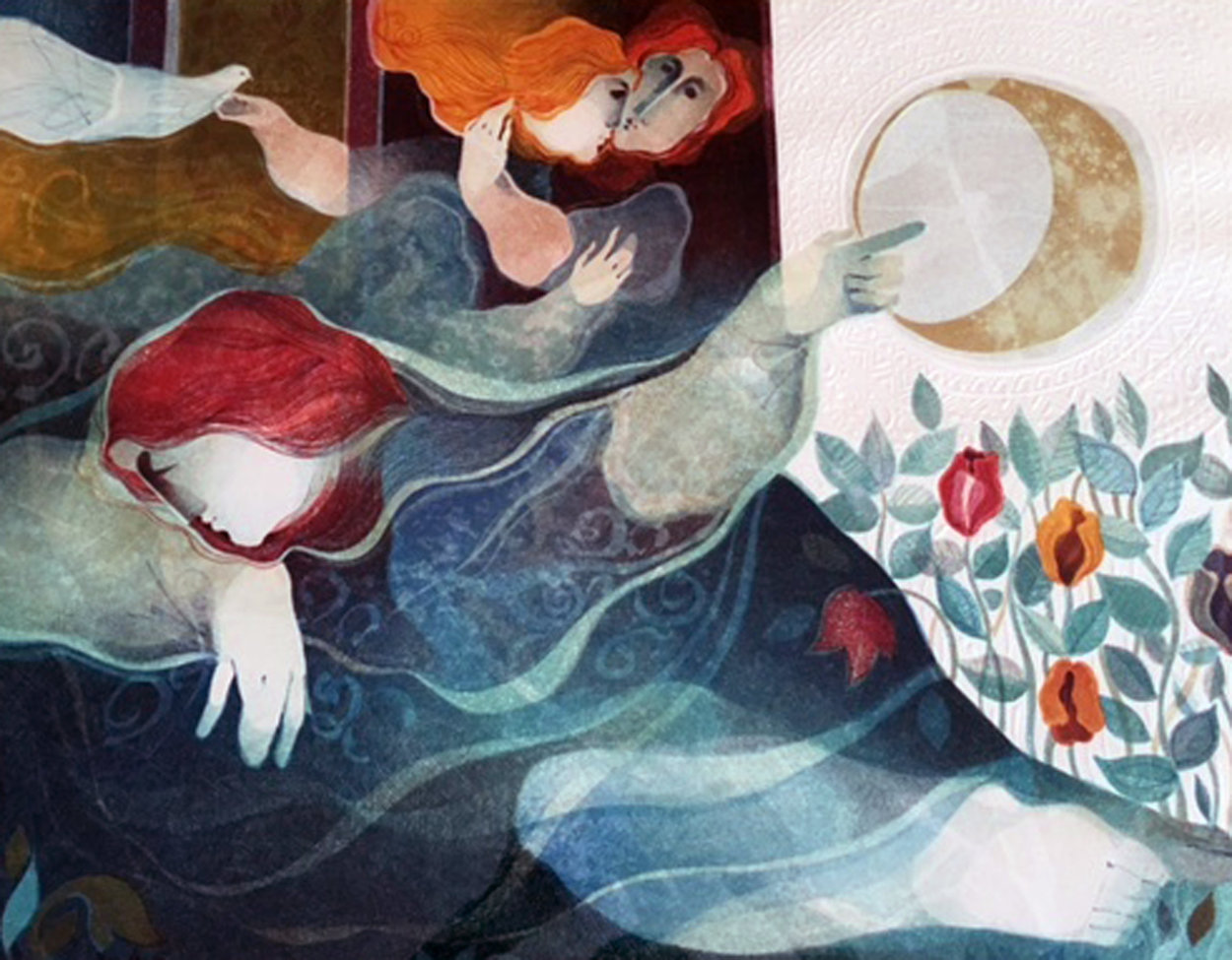 La Nuit (Night) From Les Temps de Nos Jours Limited Edition Print by Sunol Alvar La Nuit (Night) From Les Temps de Nos Jours Limited Edition Print by Sunol Alvar