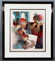 Suite Lyrique: Duo 1993 Limited Edition Print by Sunol Alvar - 1 Suite Lyrique: Duo 1993 Limited Edition Print by Sunol Alvar - 1