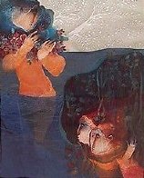 Susannah And the Elders (Translated From Spanish) 1980 Limited Edition Print by Sunol Alvar - 0 Susannah And the Elders (Translated From Spanish) 1980 Limited Edition Print by Sunol Alvar - 0