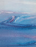 Ocean Seascape, 3 Watercolors (Triptych) 1987 43x51 Huge Watercolor by Elba Alvarez - 2