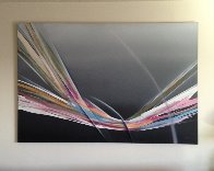 Untitled Painting 48x72 Super Huge Original Painting by Elba Alvarez - 3 Untitled Painting 48x72 Super Huge Original Painting by Elba Alvarez - 3