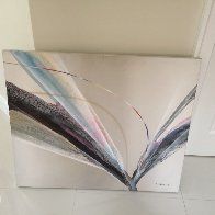 Untitled Painting 1982 30x36 Original Painting by Elba Alvarez - 1 Untitled Painting 1982 30x36 Original Painting by Elba Alvarez - 1