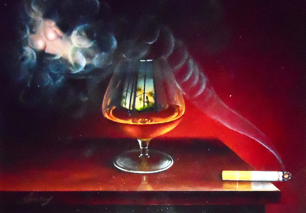 Untitled Still Life Original Painting - Teimur Amiry