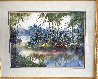 Untitled Landscape Watercolor 1990 34x41 - Huge Watercolor by Diane Anderson - 1