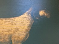 Medium Dog (Olive Green And Byzantine Gold) 1998 Limited Edition Print by Joe Andoe - 2 Medium Dog (Olive Green And Byzantine Gold) 1998 Limited Edition Print by Joe Andoe - 2