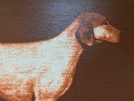 Medium Dog (Rust) 1998 Limited Edition Print by Joe Andoe - 2 Medium Dog (Rust) 1998 Limited Edition Print by Joe Andoe - 2