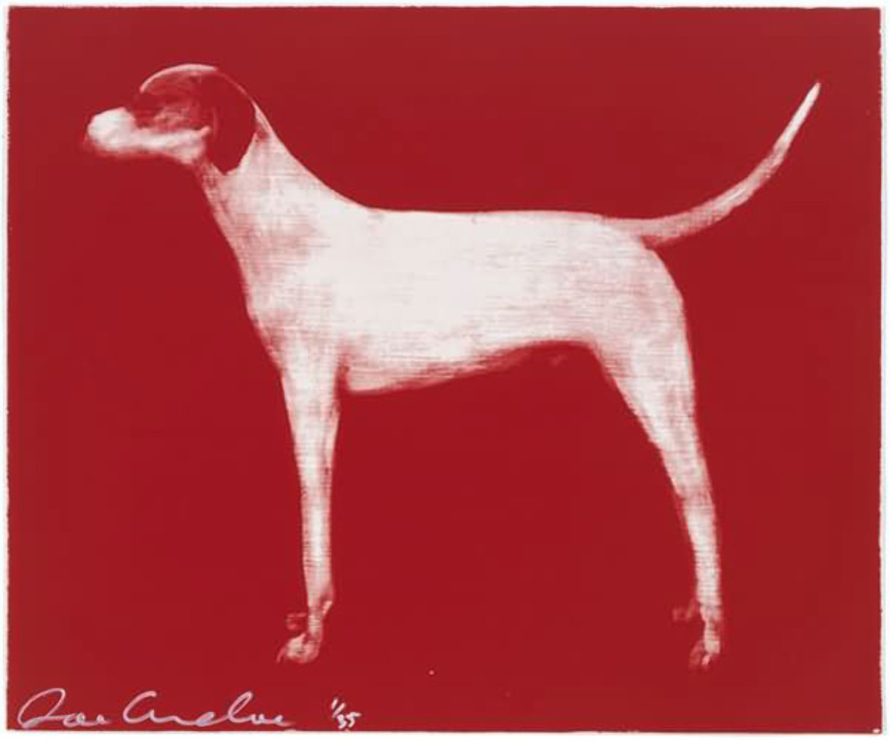 Small Dog (Red, Putty, and Chocolate) Limited Edition Print by Joe Andoe Small Dog (Red, Putty, and Chocolate) Limited Edition Print by Joe Andoe