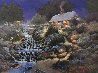 Cascade Falls 2000 Limited Edition Print by Andrew Warden - 0