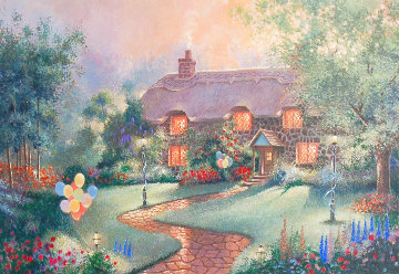 Party Cottage 2000 Limited Edition Print - Andrew Warden Party Cottage 2000 Limited Edition Print - Andrew Warden