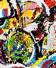 Untitled Untitled Abstract Painting 48x48 Original Painting by Giora Angres - 4 Untitled Untitled Abstract Painting 48x48 Original Painting by Giora Angres - 4