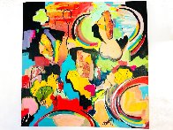 Very Personal 2020 48x48 Huge Original Painting by Giora Angres - 1 Very Personal 2020 48x48 Huge Original Painting by Giora Angres - 1