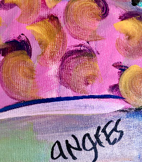 Untitled Abstract Painting 2020 48x48 Original Painting - Giora Angres Untitled Abstract Painting 2020 48x48 Original Painting - Giora Angres