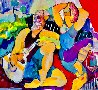 Sing To Me! 2020 48x48 Huge Original Painting by Giora Angres - 0