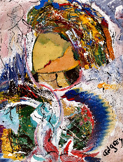 Marilyn 2020 30x25 Original Painting - Giora Angres Marilyn 2020 30x25 Original Painting - Giora Angres