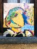 Pensive 2018 22x20 Original Painting by Giora Angres - 1