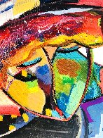 Happy At Last 24x25 Original Painting by Giora Angres - 1 Happy At Last 24x25 Original Painting by Giora Angres - 1