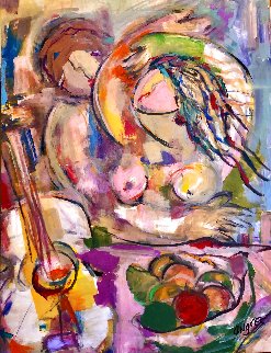 Evermore 2015 40x30 Super Huge Original Painting - Giora Angres Evermore 2015 40x30 Super Huge Original Painting - Giora Angres