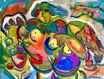 Secret Passion 2016 36x48 Super Huge Original Painting - Giora Angres Secret Passion 2016 36x48 Super Huge Original Painting - Giora Angres