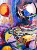 Reflections 2005 40x30 Huge Original Painting by Giora Angres - 2