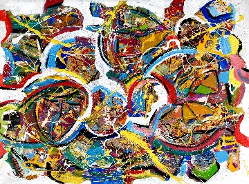 Inspiration 2021 48x36 Super Huge Original Painting - Giora Angres Inspiration 2021 48x36 Super Huge Original Painting - Giora Angres