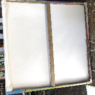 Reflections on Lake Como, Italy 2007 46x56 Huge Original Painting by Giora Angres - 5 Reflections on Lake Como, Italy 2007 46x56 Huge Original Painting by Giora Angres - 5