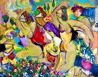 Morning Glory 2018 48x52 Original Painting by Giora Angres - 0 Morning Glory 2018 48x52 Original Painting by Giora Angres - 0