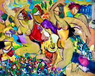 Morning Glory 2018 48x52 Original Painting by Giora Angres - 1 Morning Glory 2018 48x52 Original Painting by Giora Angres - 1