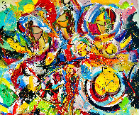 Magic Dance 2020 46x50 Huge Original Painting by Giora Angres - 1 Magic Dance 2020 46x50 Huge Original Painting by Giora Angres - 1
