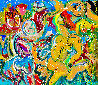 Beginning of Summer 2021 48x54 - Huge Original Painting by Giora Angres - 0