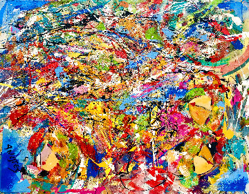 Perceptions 2014 30x40 Huge Original Painting - Giora Angres Perceptions 2014 30x40 Huge Original Painting - Giora Angres