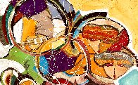 Hidden Melody 2016 36x34 Original Painting by Giora Angres - 2 Hidden Melody 2016 36x34 Original Painting by Giora Angres - 2