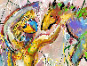 My Horsie 2021 48x60 Huge Original Painting by Giora Angres - 2