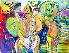 Fun in the Sun 2020 48x60 Huge Painting Original Painting by Giora Angres - 1