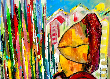 Park City 2012 26x38 Original Painting - Giora Angres Park City 2012 26x38 Original Painting - Giora Angres