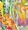 Some Day 2021 48x58 Huge Original Painting by Giora Angres - 2