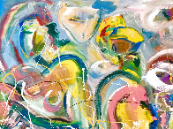 East of Eden 2016 48x60 Huge Original Painting by Giora Angres - 3 East of Eden 2016 48x60 Huge Original Painting by Giora Angres - 3