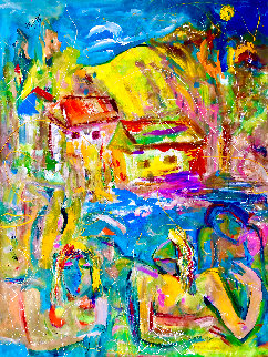 Estancia 2021 60x48 Original Painting - Giora Angres Estancia 2021 60x48 Original Painting - Giora Angres