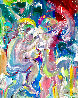 Ecstasy 2002 48x60 Huge Original Painting by Giora Angres - 0