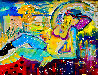 Costa Del Sol 1998 36x48 Huge (Spain) Original Painting by Giora Angres - 0