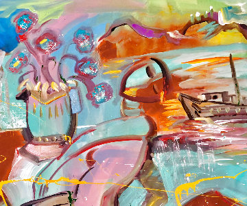 Perfection 2015 34x44 Original Painting - Giora Angres Perfection 2015 34x44 Original Painting - Giora Angres